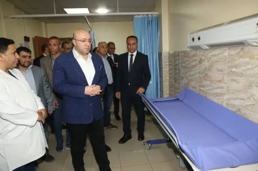 محافظ بني سويف يفتتح قسم الحروق بالمستشفى التخصصي ويتفقد توسعات الرعاية بمستشفى الصدر