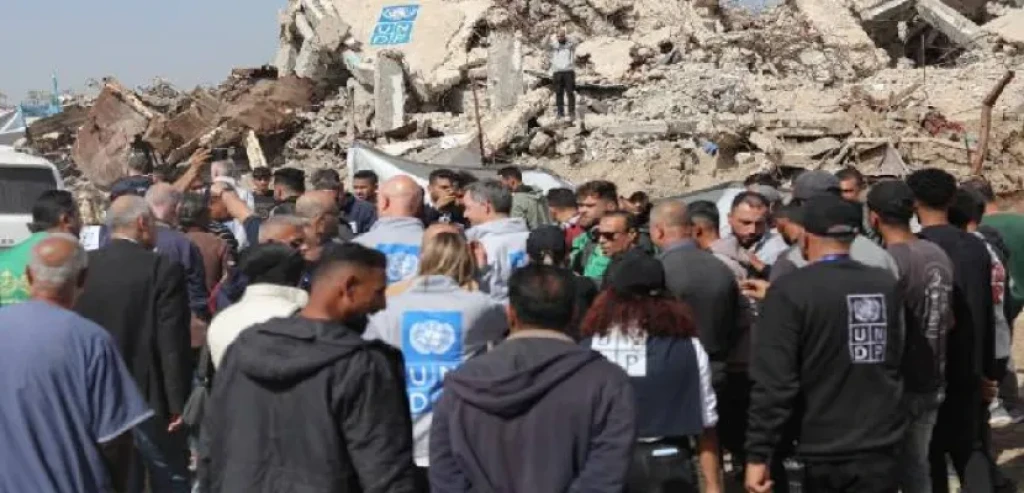 مدير برنامج الأمم المتحدة الإنمائى خلال زيارته لغزة: الدمار يفوق الخيال