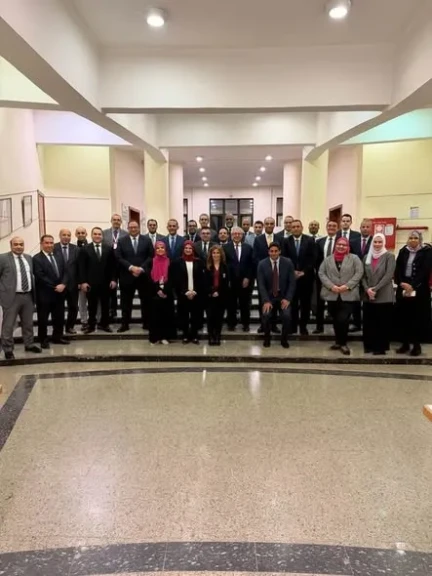 مساعد وزير الخارجية لشئون السلك الدبلوماسي والقنصلي والتفتيش يتفقد سير اختبارات مسابقة التعيين في وظيفة ملحق دبلوماسي