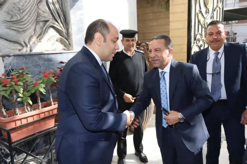 محافظ المنوفية يصل مقر الديوان العام لمباشرة مهام عمله