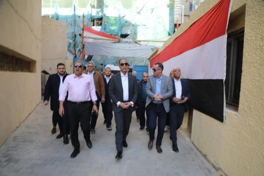 محافظ الجيزة يتفقد الاستعدادات النهائية لافتتاح سوق العريش الحضاري بالطالبية