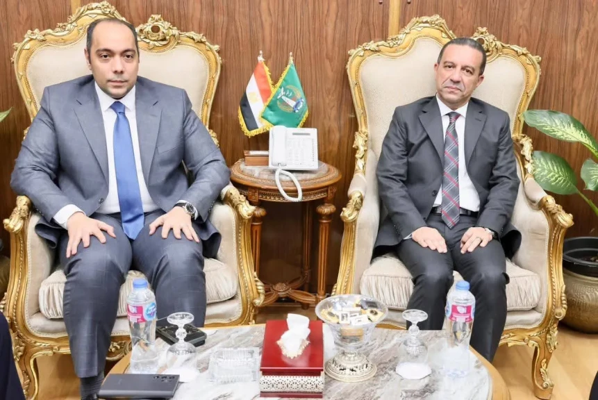 محافظ المنوفية يستقبل وفد قيادات حزب مستقبل وطن