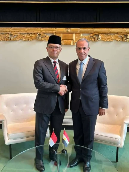 وزير الخارجية يلتقي نظيره الإندونيسي في نيويورك