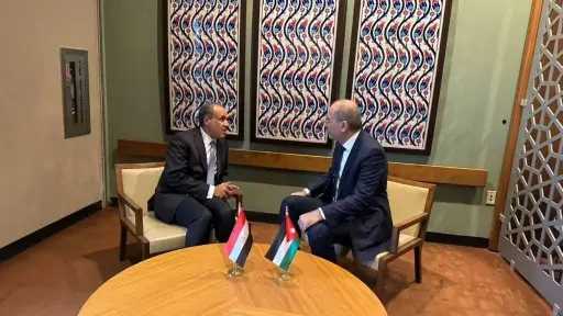 وزير الخارجية يلتقي نظيره الأردني في نيويورك