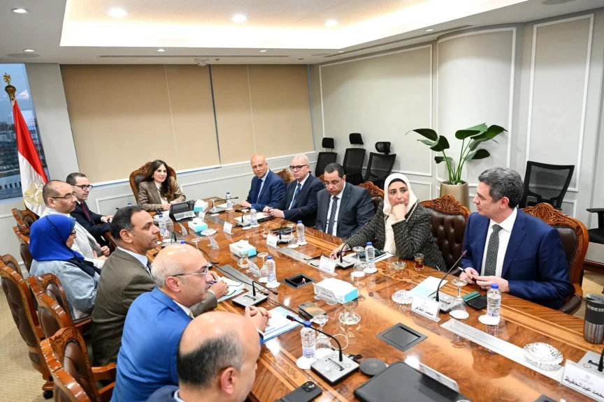 وزيرة الإسكان تلتقي الرئيس التنفيذي للشركة السعودية المصرية للتعمير