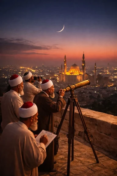 دكة القضاة في المقطم نافذة مصر على هلال رمضان