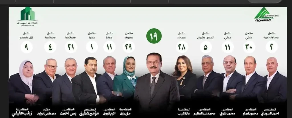 قائمة المهندس هاني ضاحي تطرح برنامجًا متكاملًا لنقابة أكثر عدلاً وكفاءة… من أجل مهندس أقوى