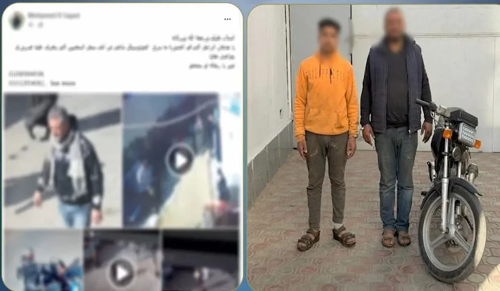 الداخلية:ضبط المتهم في مقطع فيديو سرقة دراجته النارية بالشرقية