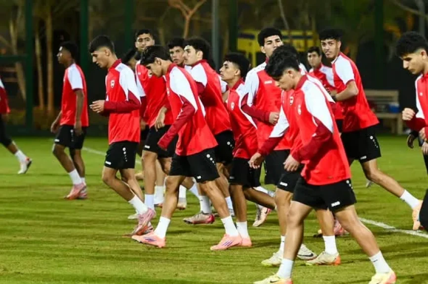منتخب العراق يؤدي مرانه الأول استعدادًا لمواجهة مصر وديًا