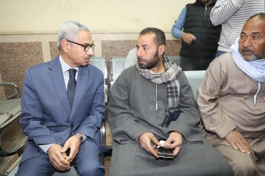 محافظ بني سويف يتفقد منظومة العمل بالمركز التكنولوجي بناصر