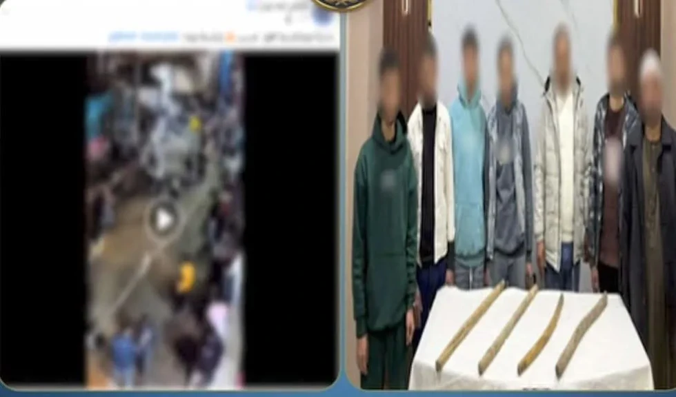 الداخلية: كشف ملابسات مقطع فيديو مشاجرة بالأسلحة البيضاء والعصى الخشبية بالشرقية