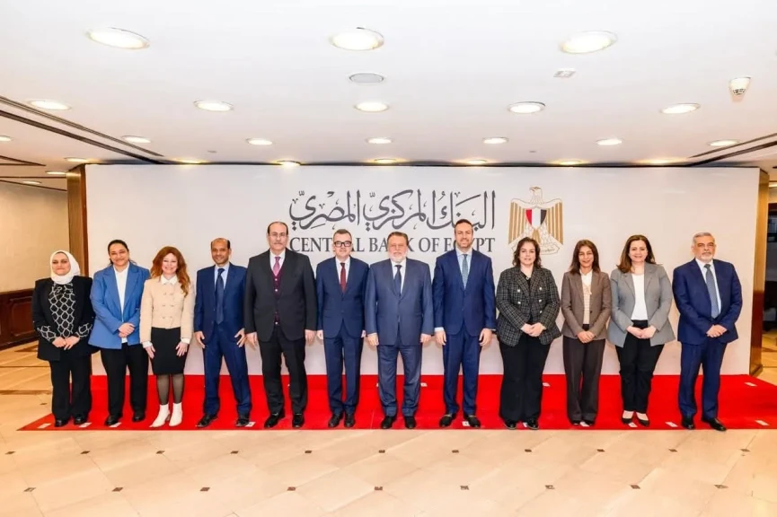 محافظ البنك المركزي المصري يبحث مع  وزير التخطيط والتنمية الاقتصادية أوجه التعاون المشترك