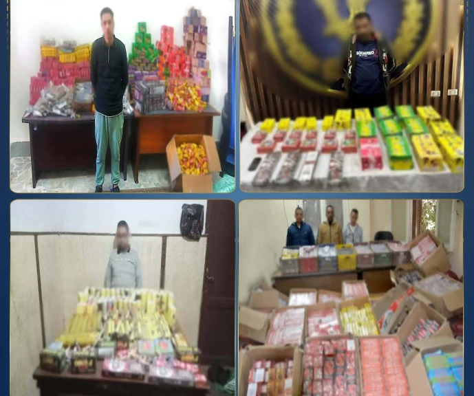 الداخلية: ضبط عدد من الأشخاص لقيامهم بالاتجار في الالعاب النارية