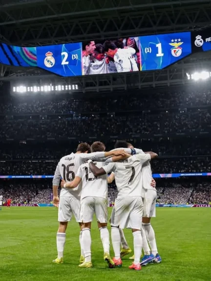 ريال مدريد يهزم بنفيكا بهدفين لهدف بالشامبيونز ليج