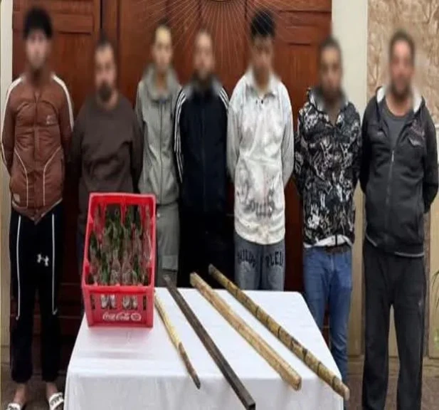 الداخلية: ضبط المتهمين في واقعة مشاجرة بإستخدام زجاجات فارغة وعصى خشبية بالقاهرة