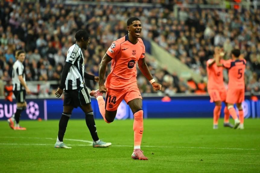 ذهاب إنجلترا وإياب كامب نو في قمة برشلونة ونيوكاسل