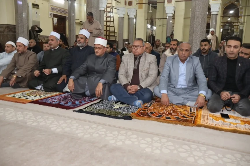 سكرتير عام محافظة سوهاج يشهد احتفالية الأوقاف بذكرى انتصارات العاشر من رمضان