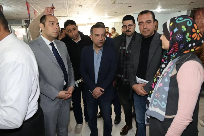 محافظ المنوفية يتفقد انتظام سير العمل بالمركز التكنولوجي