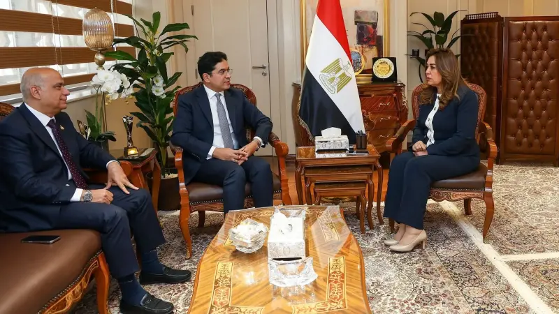 د. منال عوض تلتقي عضو لجنة الشئون الدستورية والتشريعية ووكيل لجنة الإدارة المحلية بمجلس النواب