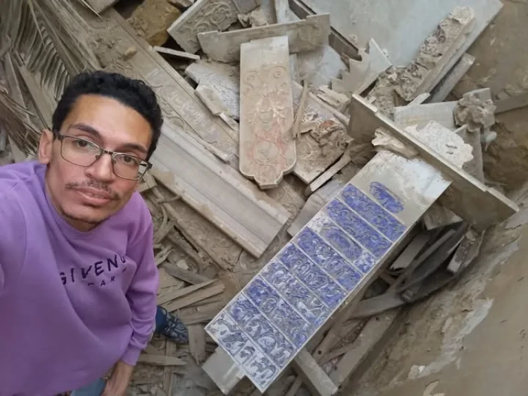 التركيبة الرخامية لخليل أغا في الإمام الشافعي أثر يستحق الحماية