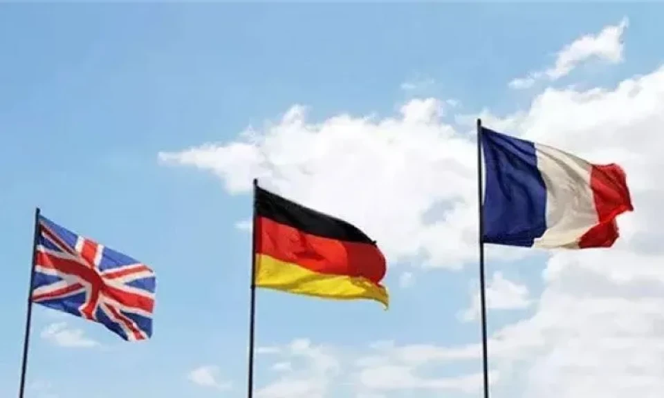 فرنسا وبريطانيا وألمانيا: سنتخذ خطوات للدفاع عن ”مصالحنا وحلفائنا في المنطقة”