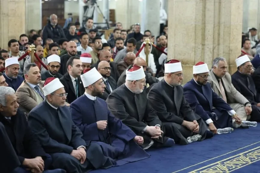 مفتي الجمهورية يشهد احتفال الجامع الأزهر بذكرى انتصارات العاشر من رمضان