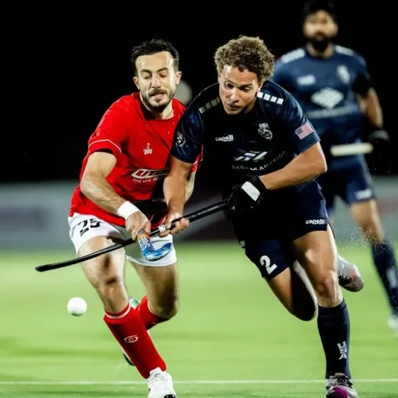 منتخب مصر يفوز على أمريكا في افتتاح تصفيات كأس العالم للهوكي 2026