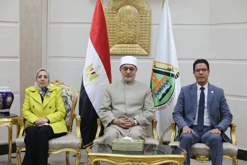 مفتي الجمهورية يشهد حفل تكريم حفظة القرآن الكريم من ذوي الهمم بجامعة بنها