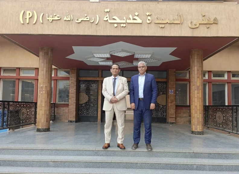 نائب رئيس جامعة الأزهر  يتابع سير العمل بالمدينة الجامعية بمدينة نصر