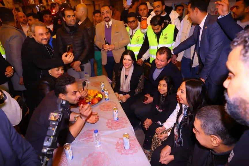 وزيرة التضامن الاجتماعي تتفقد الاستعدادات النهائية لإفطار المطرية.