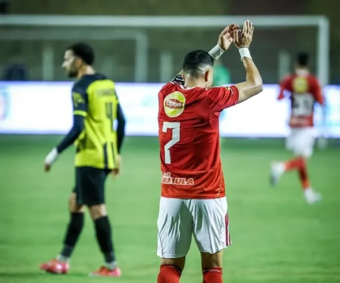 الأهلي يفوز على المقاولون العرب بثلاثية بدوري نايل