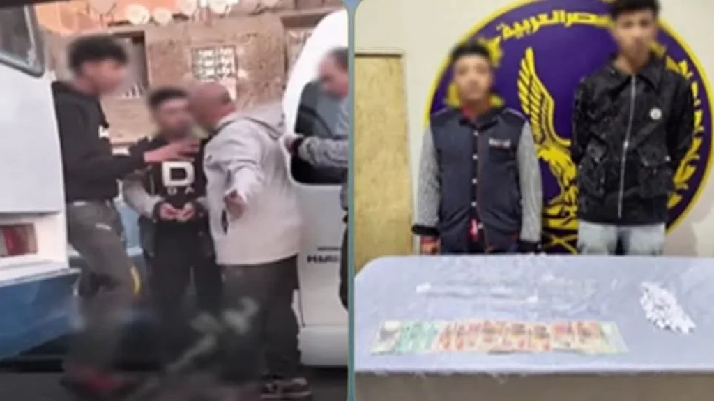 الداخلية:ضبط المتهمين في مقطع فيديو بترويج المواد المخدرة بأحد الشوارع بالقليوبية