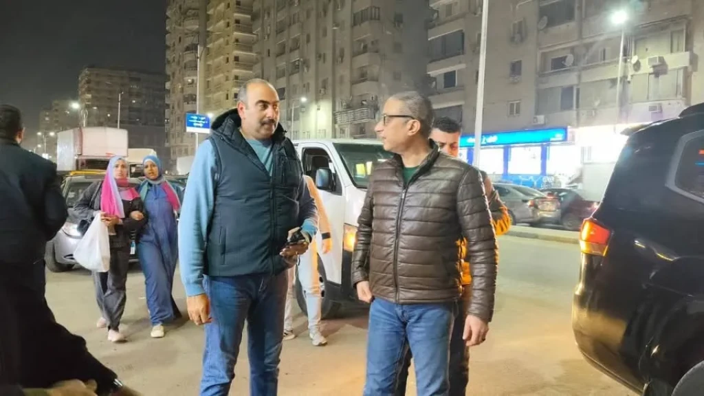 محافظ الجيزة يوجه بالتصدي لإشغالات المقاهي والكافيهات باللبيني ويشدد علي تكثيف جهود النظافة بالاحياء