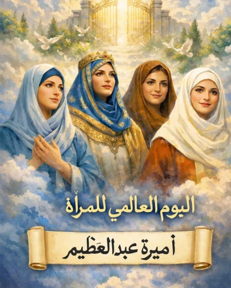 اليوم العالمي للمرأة نساءٌ خُلِّدن في السماء قدوة نساء الجنة… ولماذا استحققن هذا المقام