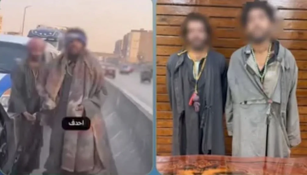 الداخلية: ضبط المتهمين في مقطع فيديو بإلقاء الحجارة علي قائدي السيارات