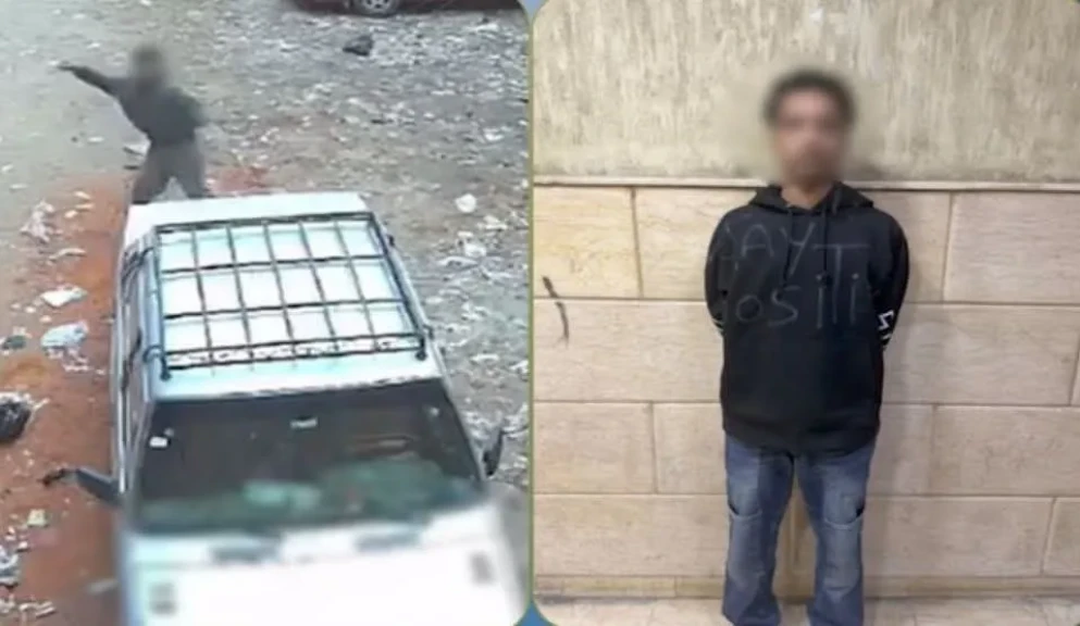 الداخلية:ضبط المتهم في مقطع فيديو إلقاء الحجارة علي إحدي السيارات بالقليوبية