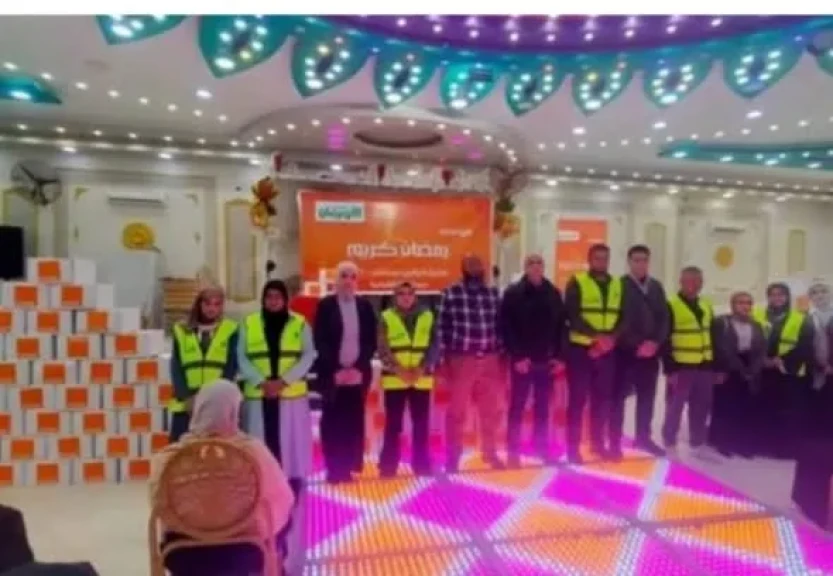 توزيع 1500 كيلو لحوم على 750 أسرة بالشرقية بالتعاون بين الأورمان والتضامن