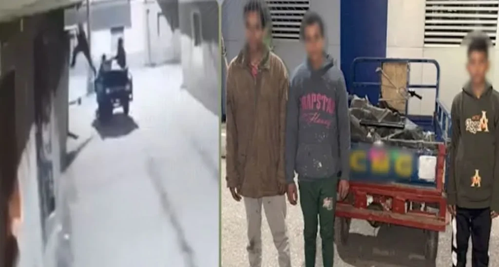 الداخلية: كشف ملابسات مقطع فيديو عدد من الأشخاص بقيادة تروسيكل وسرقة منزل