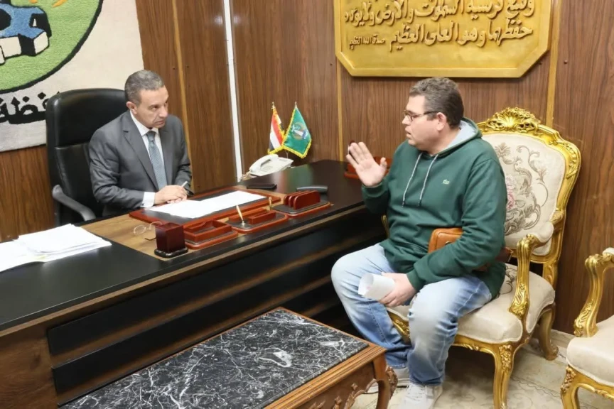 محافظ المنوفية يواصل لقاءاته الدورية بالمواطنين
