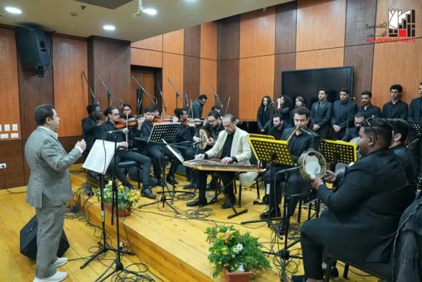 المعهد العالي للموسيقى العربية يحتفل بذكرى انتصارات العاشر من رمضان بقاعة رتيبة الحفني