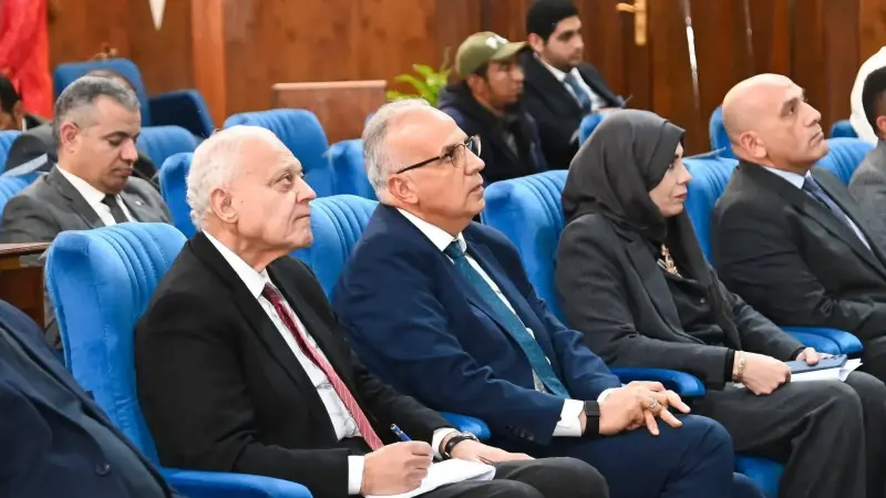 وزير الري يشهد فعاليات ندوة تقييم مخرجات العملية التدريبية وآثارها