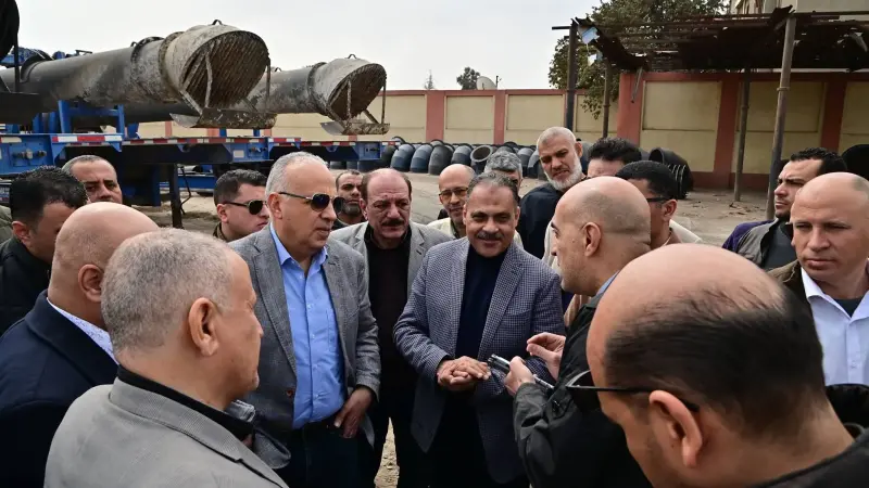 الدكتور سويلم يتفقد حالة المنظومة المائية بمحافظة الشرقية