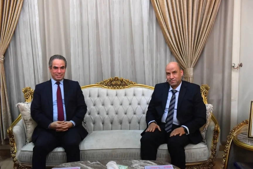 وزير العمل يستقبل رئيس الهيئة الوطنية للإعلام