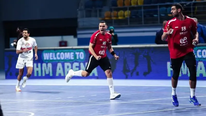 «رجال يد الأهلي» يفوز على الزمالك في الدوري