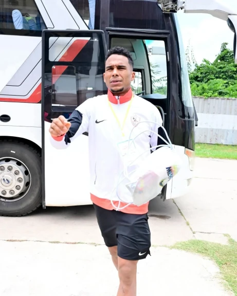 سفيرة مصر في الكونغو تحرص على حضور مباراة الزمالك أمام أوتوهو