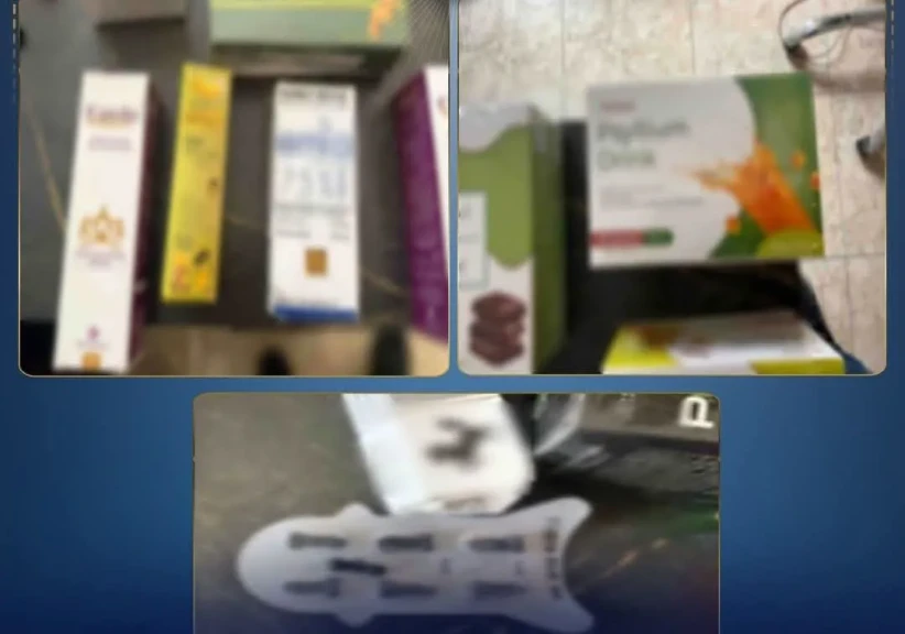 الداخلية:ضبط 1,7 مليون قرص مكملات غذائية بدون مستندات دالة على مصدرها بالدقهلية