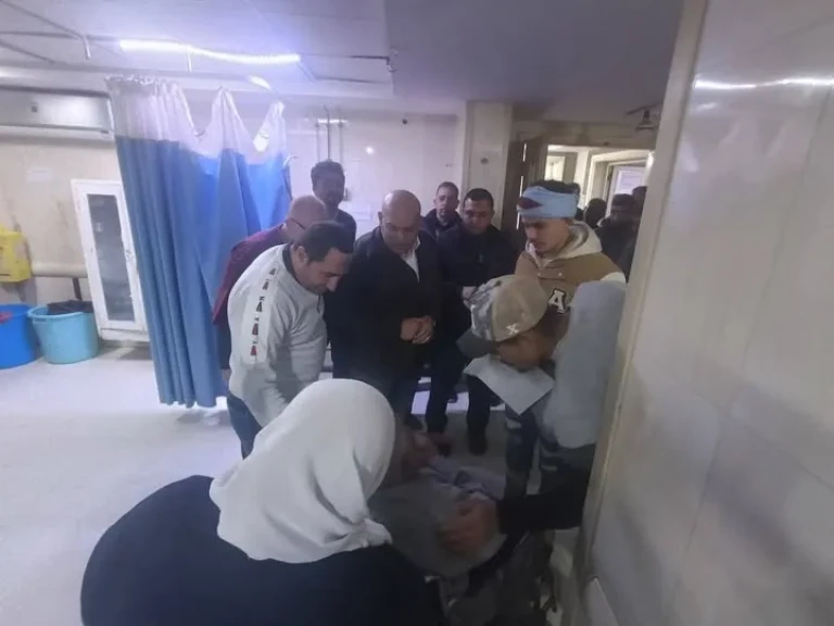 نائب محافظ الجيزة يتفقد مستشفي البدرشين المركزي