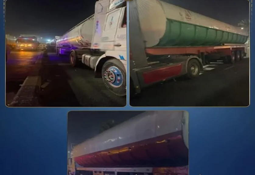 الداخلية:ضبط سيارات محمل عليها 100 طن سولار تمهيداً لتهريبها لإحدى الدول