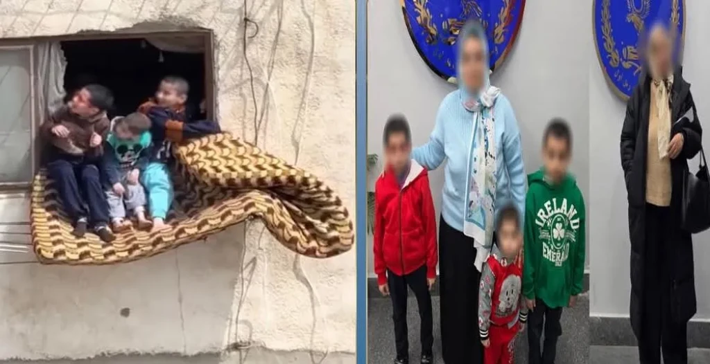 الداخلية: كشف ملابسات مقطع فيديو جلوس  بعض الأطفال خارج شباك بأحد العقارات بالإسكندرية