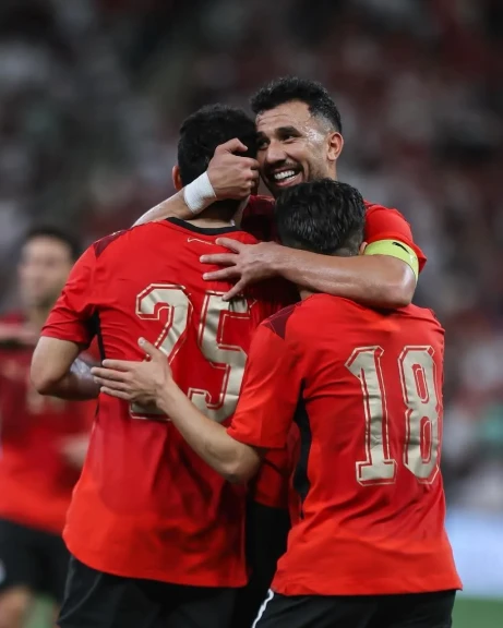 بعثة منتخب مصر تغادر السعودية متجهة لإسبانيا